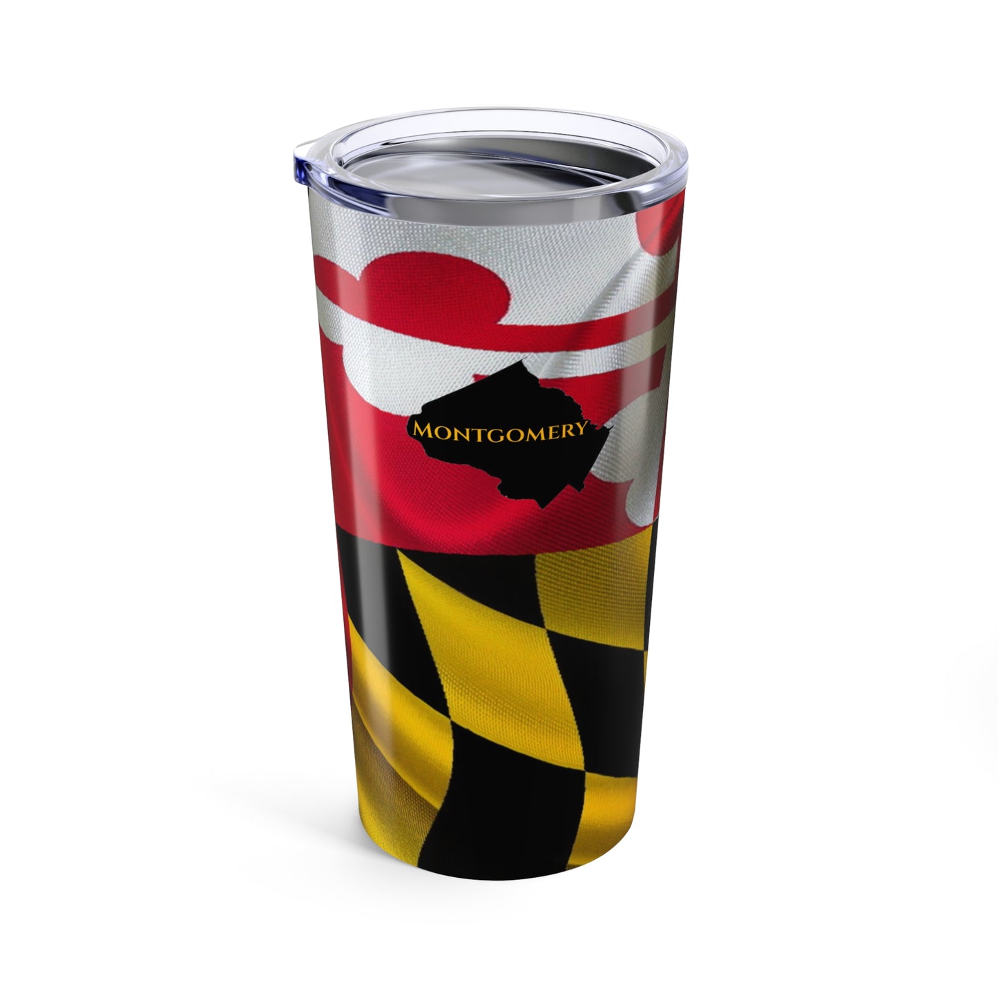 MD Flag 20oz Tumbler - Montgomery Co.
