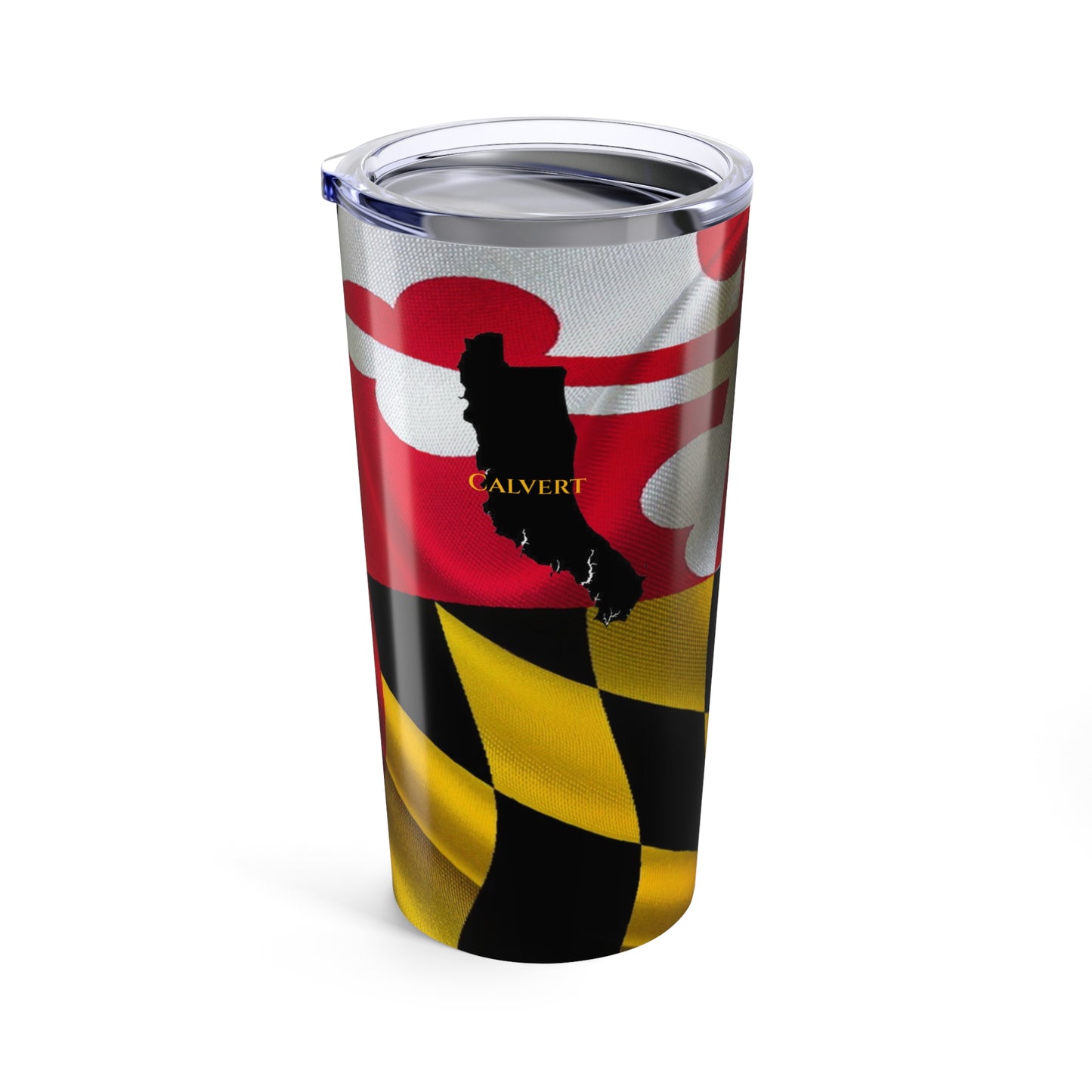 MD Flag 20oz Tumbler - Calvert Co.