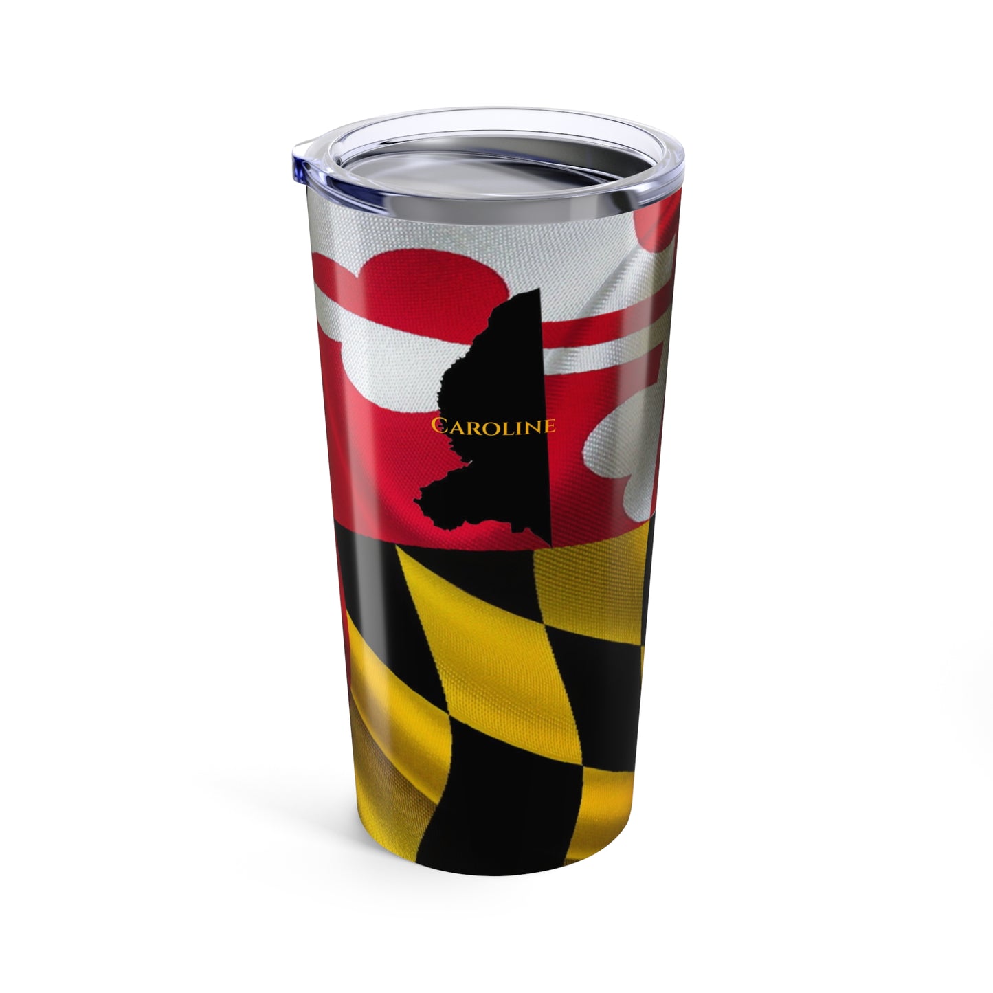MD Flag 20oz Tumbler - Caroline Co.