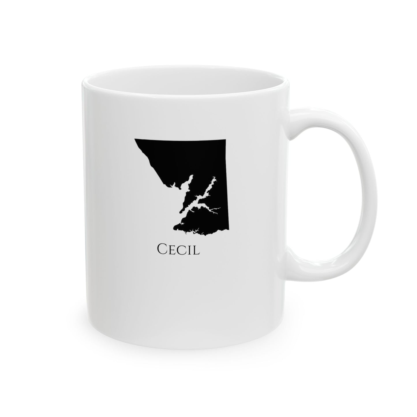 Cecil County Ceramic Mug 11oz