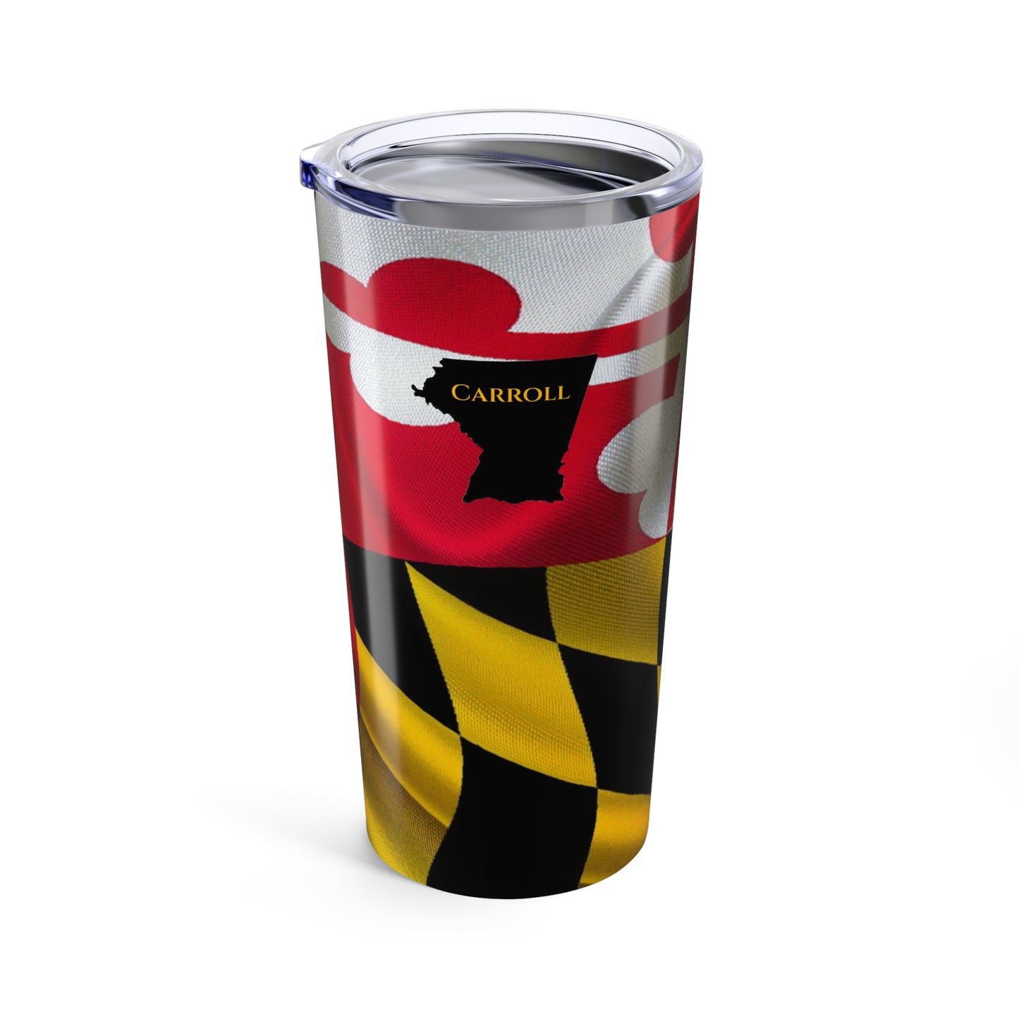 MD Flag 20oz Tumbler - Carroll Co.