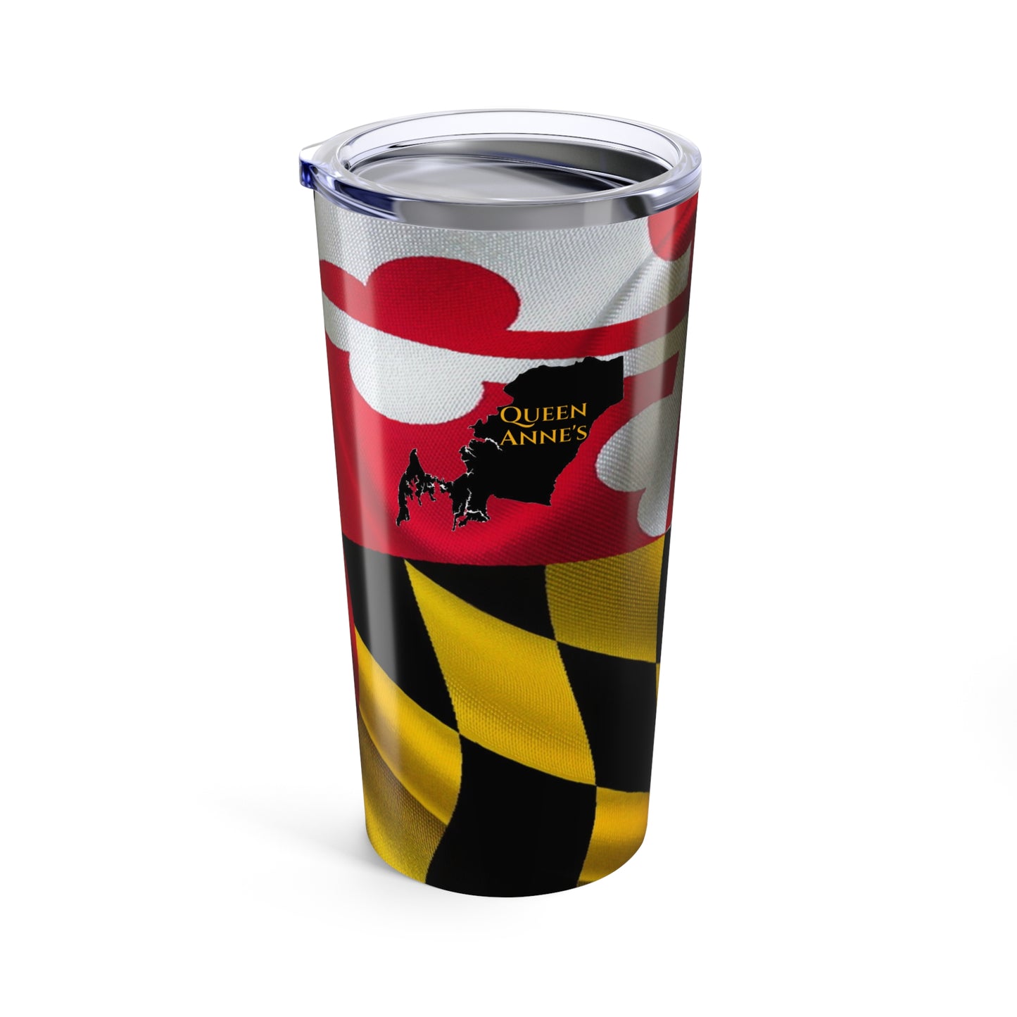 MD Flag 20oz Tumbler - Queen Anne's Co.
