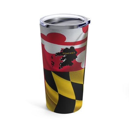 MD Flag 20oz Tumbler - Somerset Co.