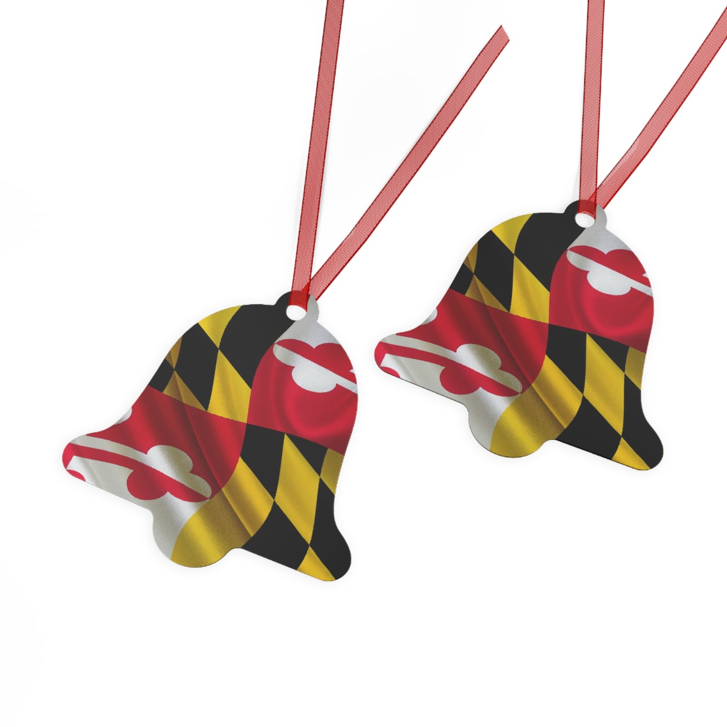 MD Flag Metal Ornaments