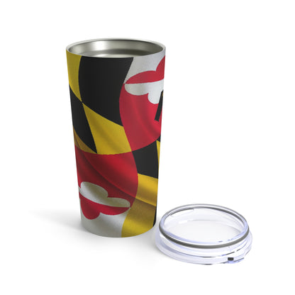 MD Flag 20oz Tumbler - Allegany Co.