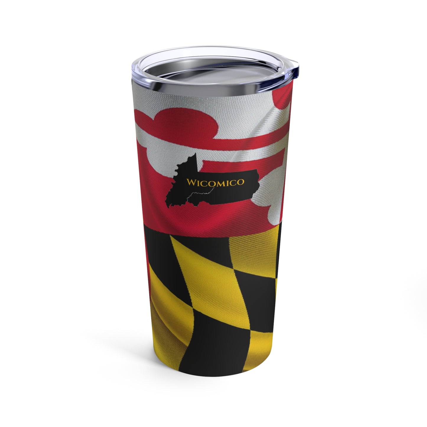 MD Flag 20oz Tumbler - Wicomico Co.