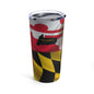 MD Flag 20oz Tumbler - Wicomico Co.