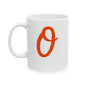 The Big "O" Ceramic Mug 11oz