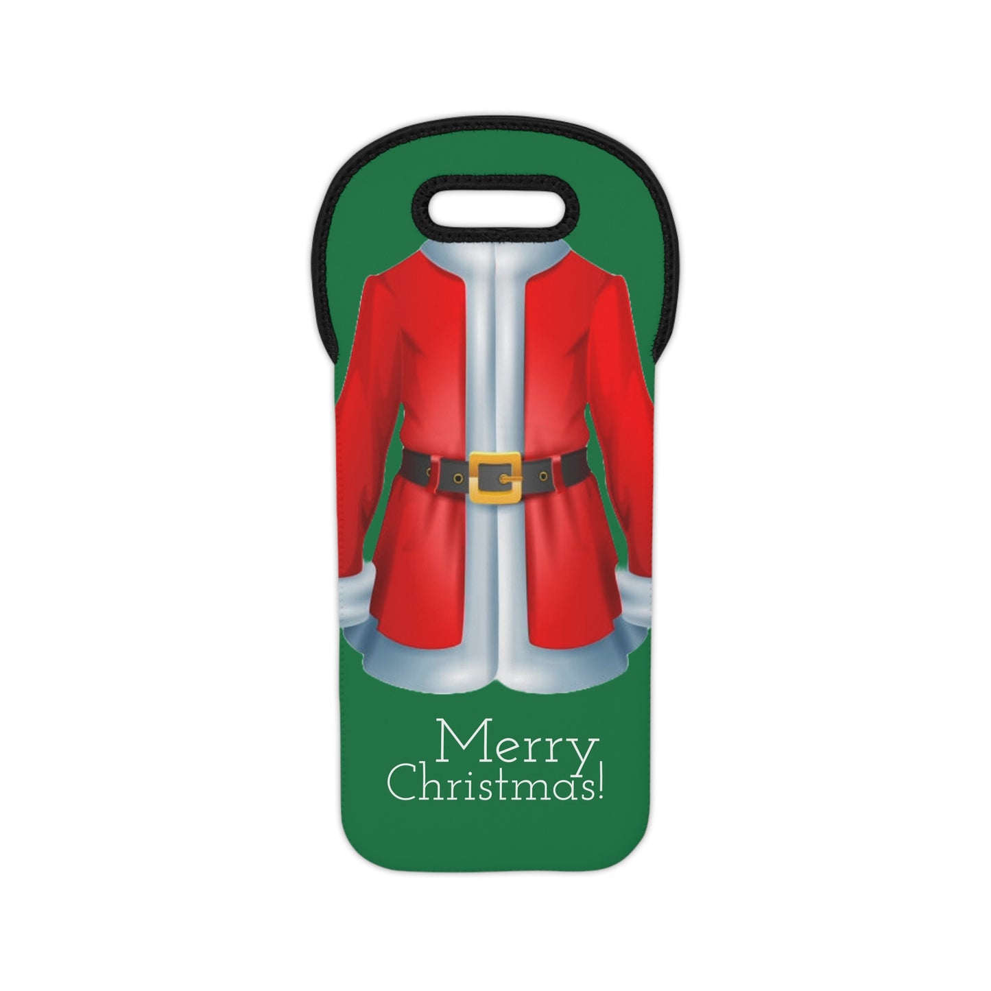 Santa Suit Wine Tote Bag