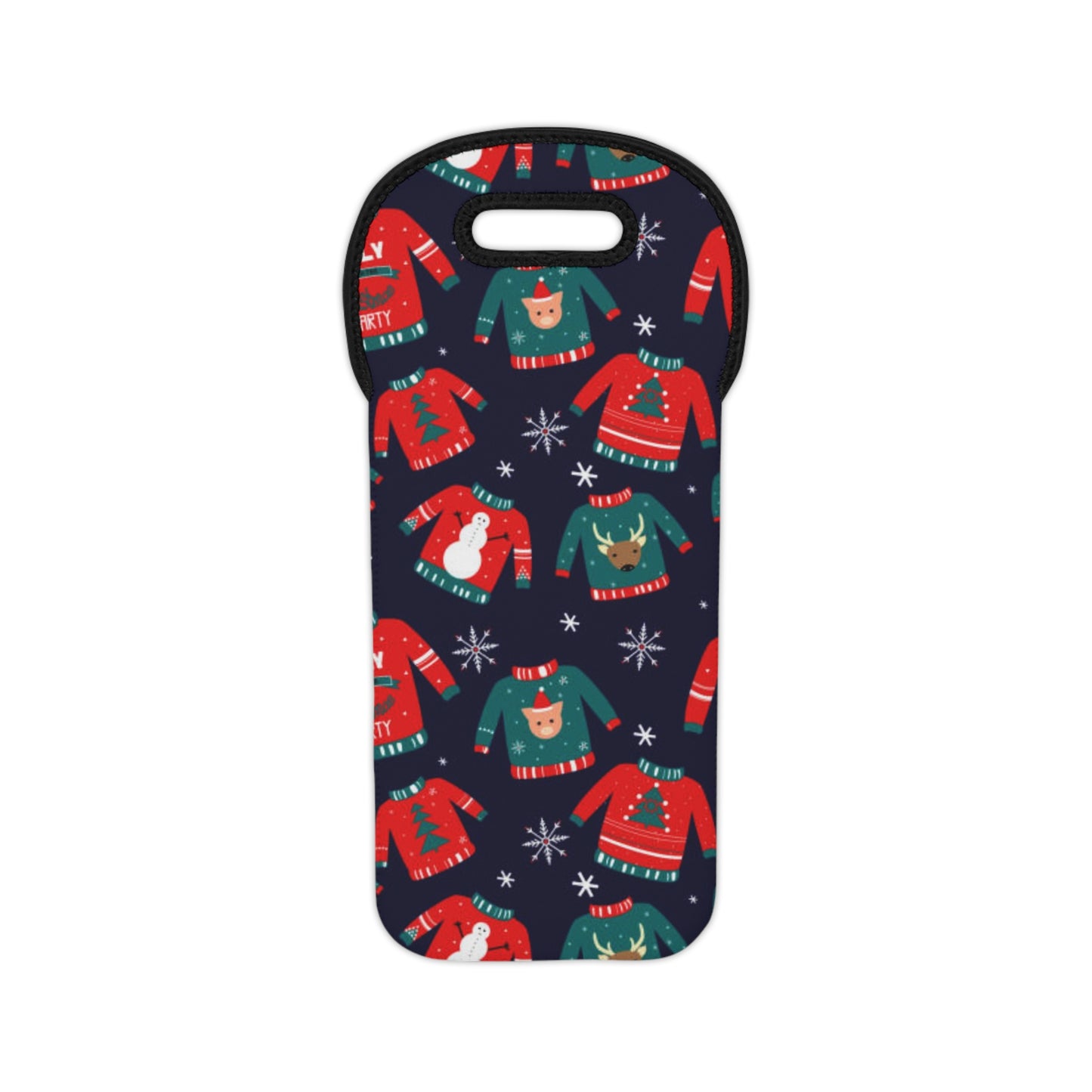 Ugly Sweater Wine Tote Bag