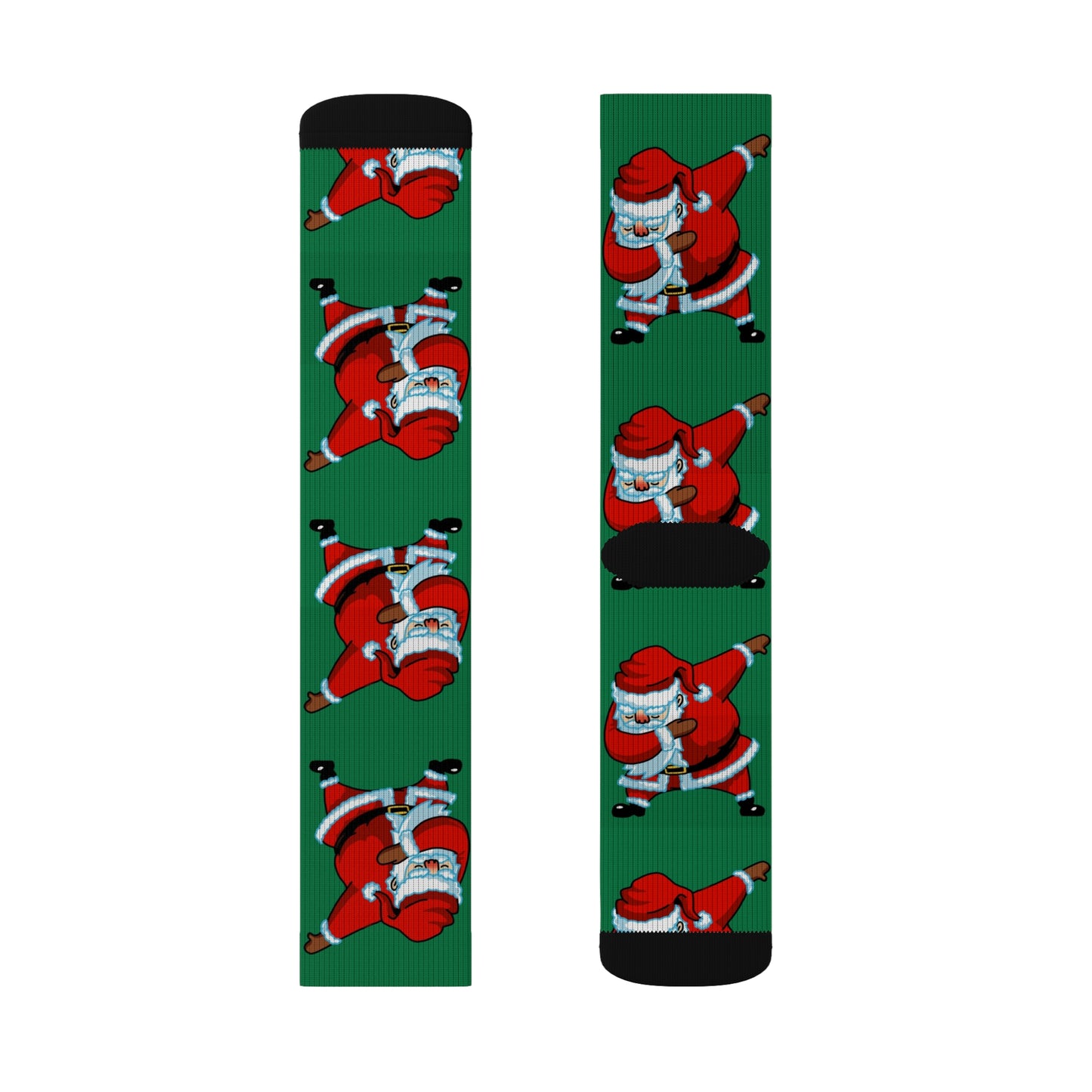 Dabbing Santa Socks