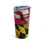 MD Flag 20oz Tumbler - Calvert Co.