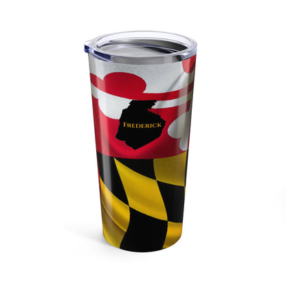 MD Flag 20oz Tumbler - Frederick Co.