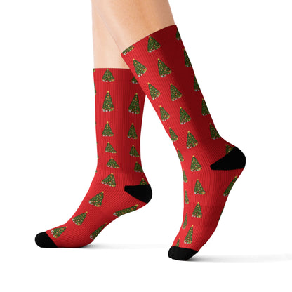Christmas Tree Socks