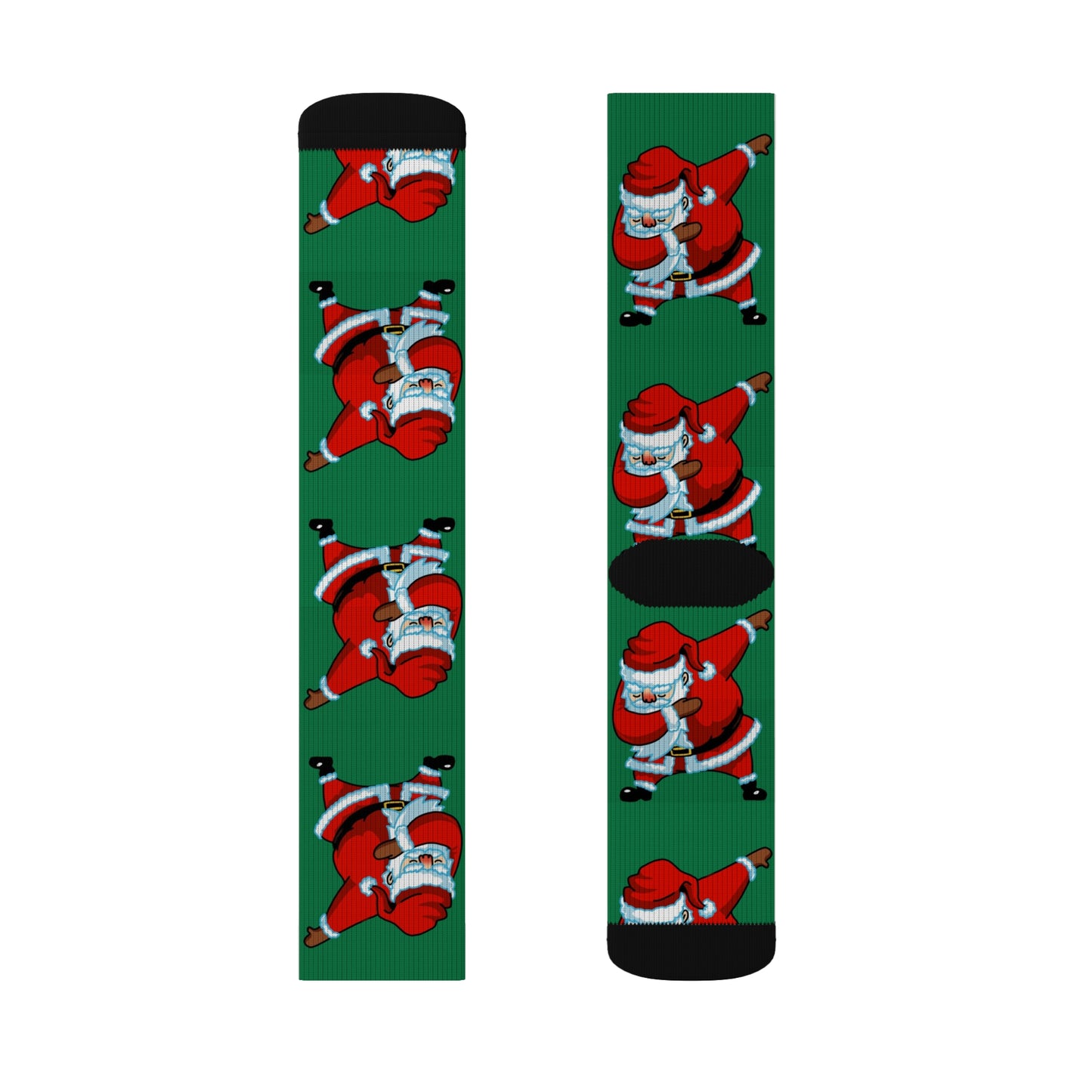 Dabbing Santa Socks