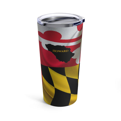 MD Flag 20oz Tumbler - Howard Co.