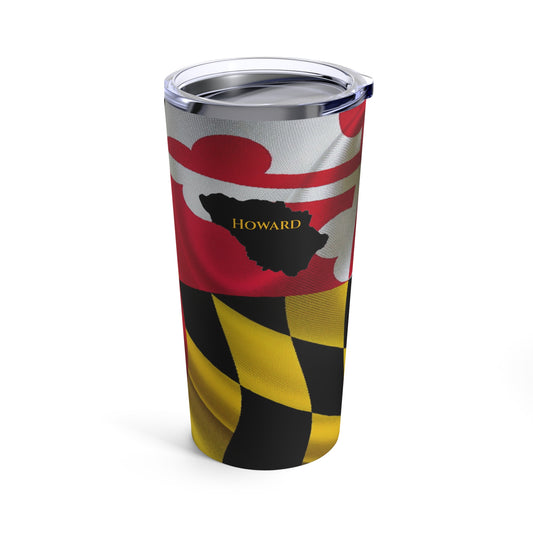 MD Flag 20oz Tumbler - Howard Co.