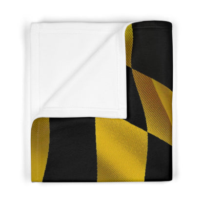 MD Flag Soft Fleece Blanket