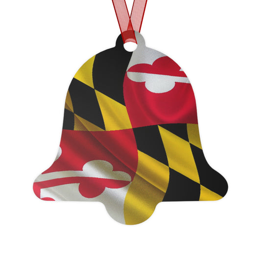 MD Flag Metal Ornaments