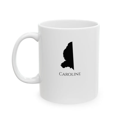Caroline County Ceramic Mug 11oz