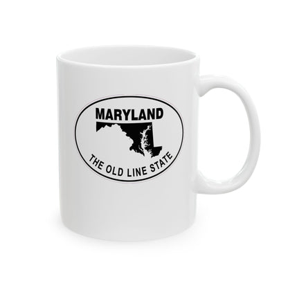 Old Line State Ceramic Mug 11oz