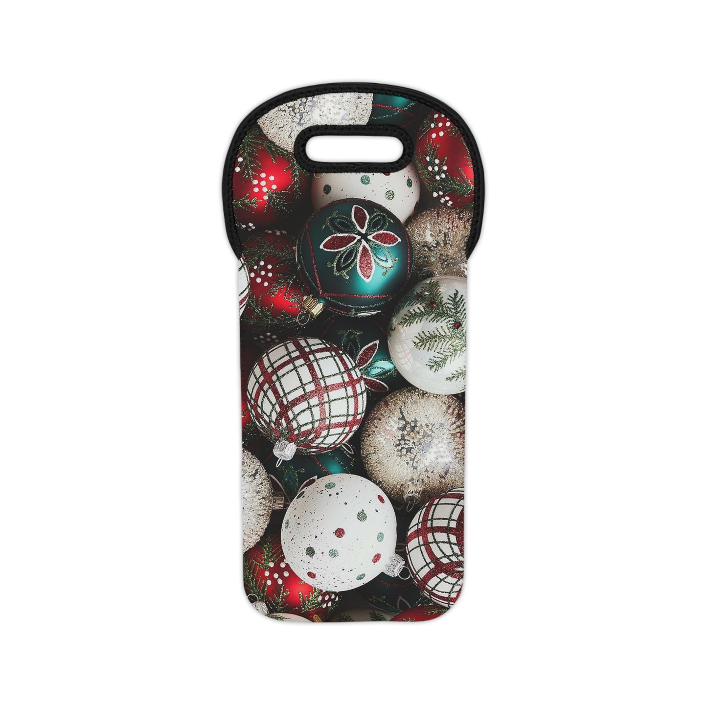 Ornaments Wine Tote Bag