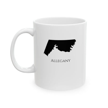Allegany County Ceramic Mug 11oz