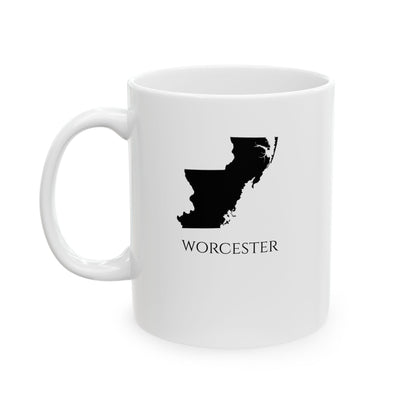 Worcester County Ceramic Mug 11oz