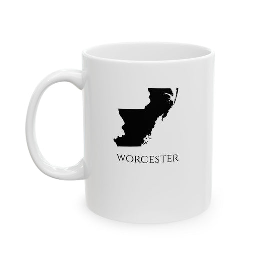 Worcester County Ceramic Mug 11oz