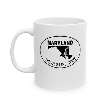 Old Line State Ceramic Mug 11oz