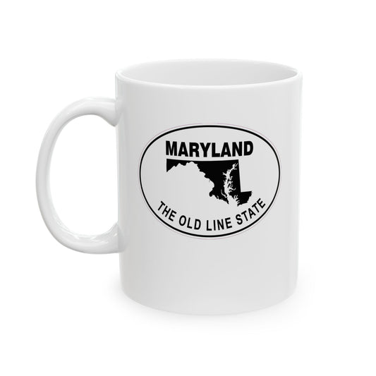 Old Line State Ceramic Mug 11oz