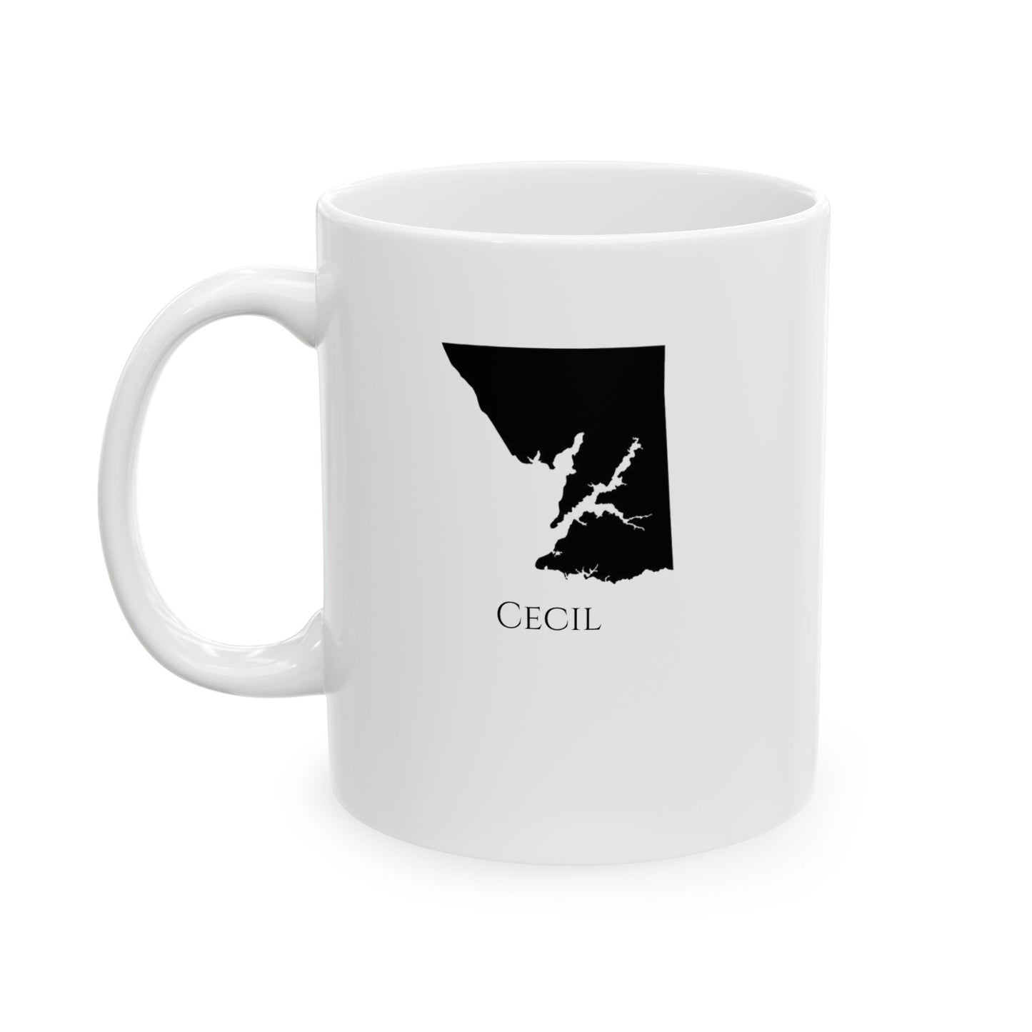 Cecil County Ceramic Mug 11oz