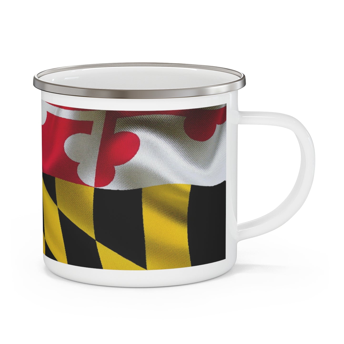 MD Flag Enamel Camping Mug