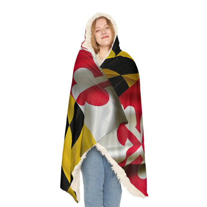 MD Flag Snuggle Blanket