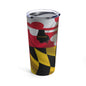 MD Flag 20oz Tumbler - Baltimore Co.