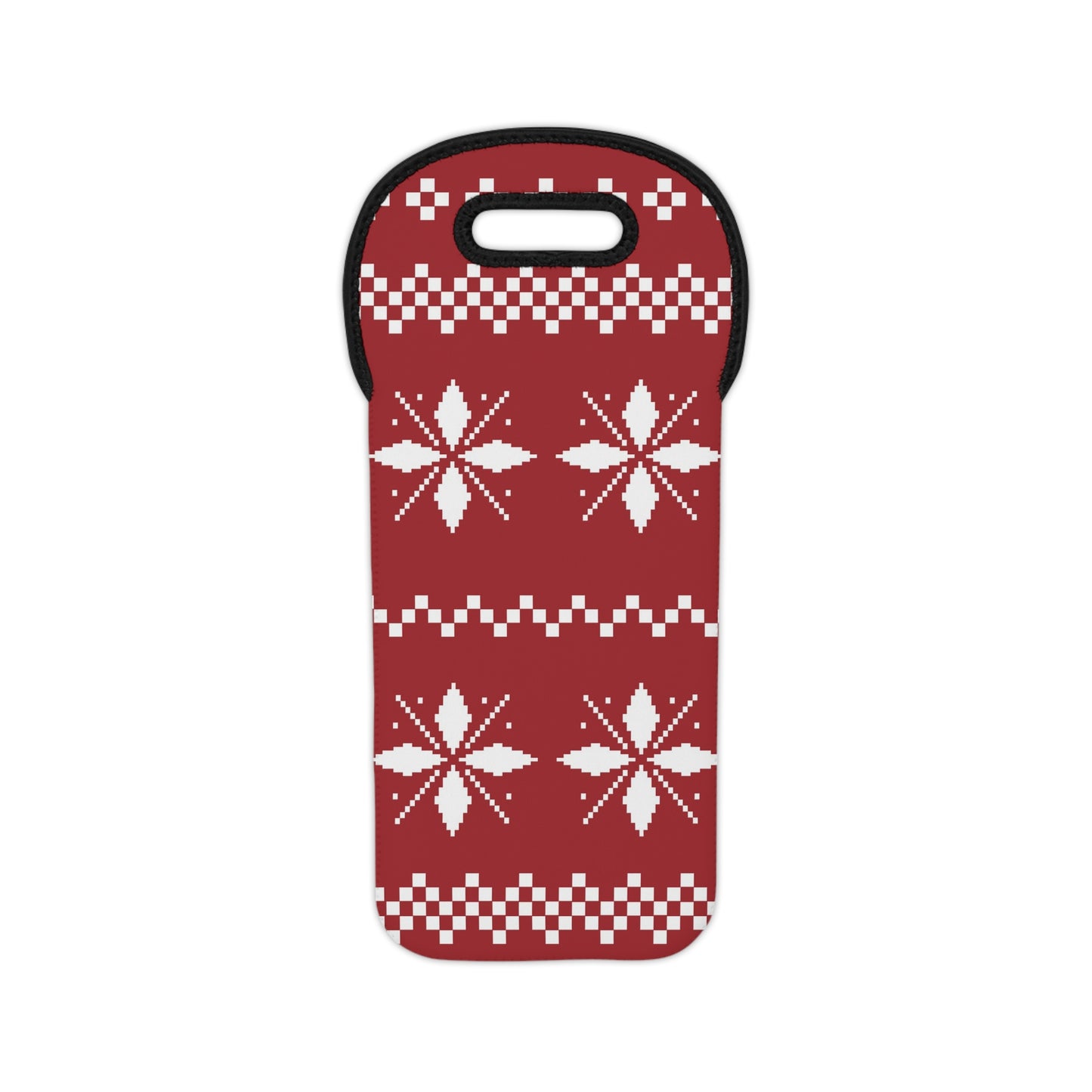 Red Winter Wine Tote Bag