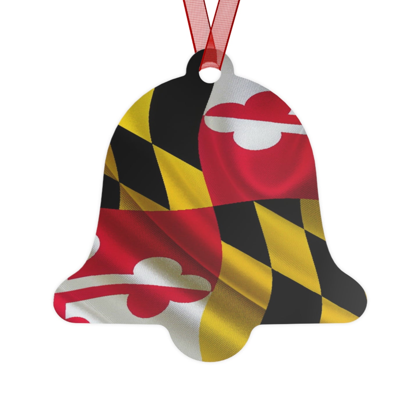 MD Flag Metal Ornaments