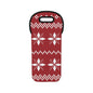 Red Winter Wine Tote Bag