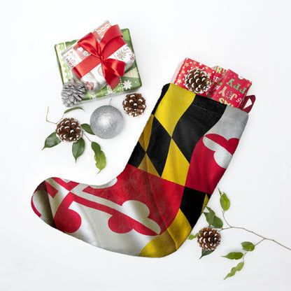 MD Flag Christmas Stockings