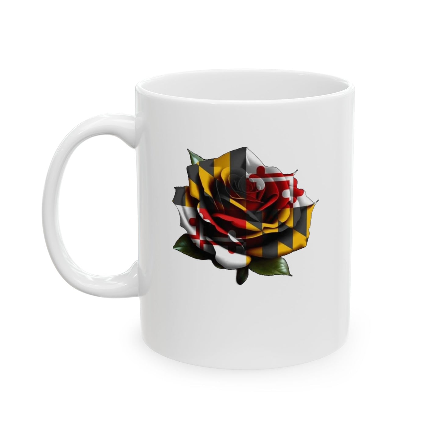 MD Rose Ceramic Mug 11oz